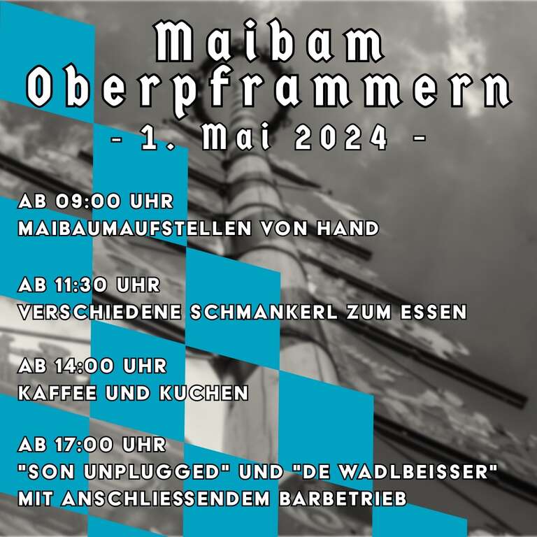 Maibaum-Oberpframmern-85667-Oberpframmern-Burschenverein-Oberpframmern