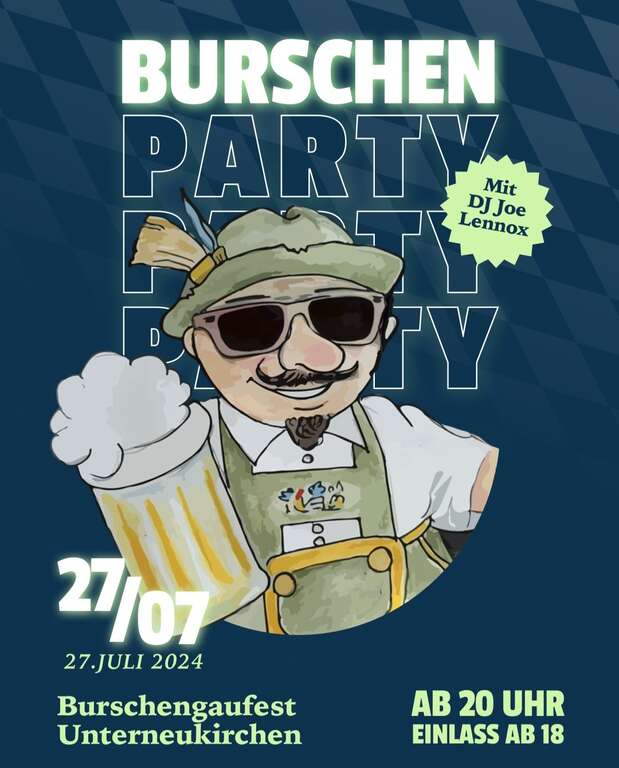Burschenparty-Unterneukirchen-Burschengaufest-2024
