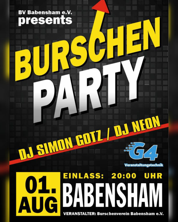Burschenparty-Babensham-Babensham--2026-08-01 Burschenparty-Babensham-Babensham--2026-08-01