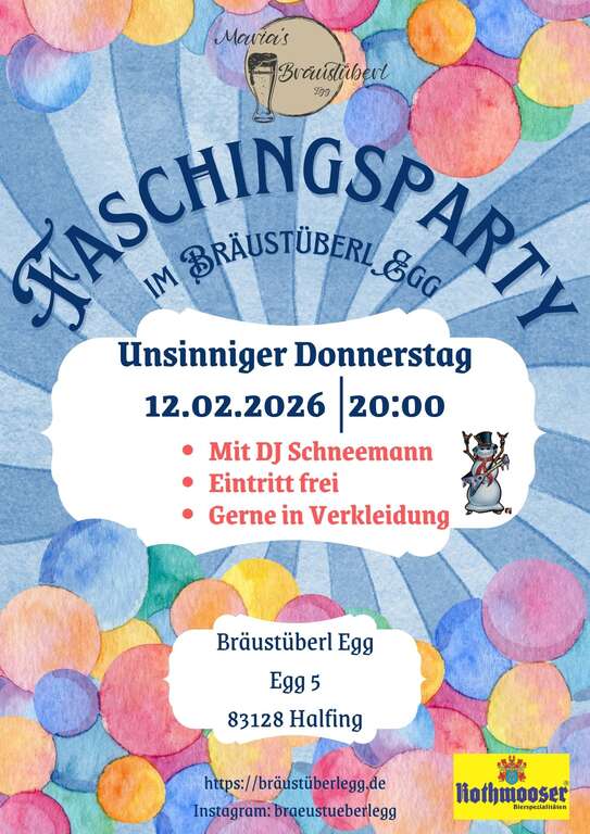 Faschingsparty-im-Bräustüberl-Egg-5-83128-Halfing-Bräustüberl-Egg-2026-02-12