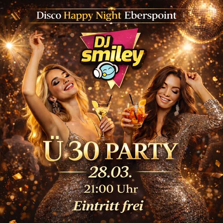 Ü30-Party-VeldenEberspoint-Disco-Happy-Night-2026-03-28