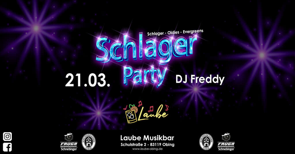 Schlager--Oldie-Party-Schulstrasse-2-83119-Obing-Laube-Musikbar-Obing-2026-03-21