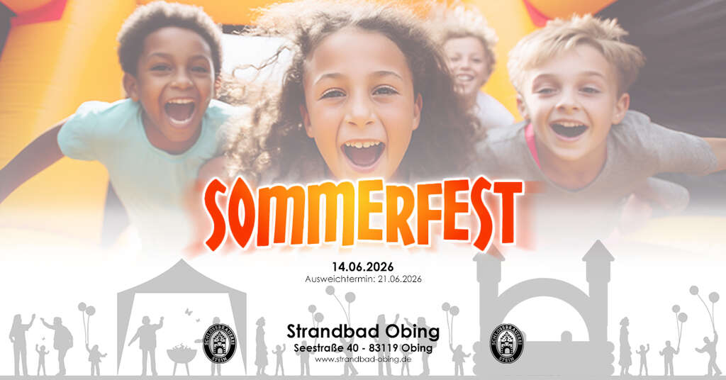 Sommerfest-Familientag-Seestrasse-40-83119-Obing-Strandbad-Obing-2026-06-14