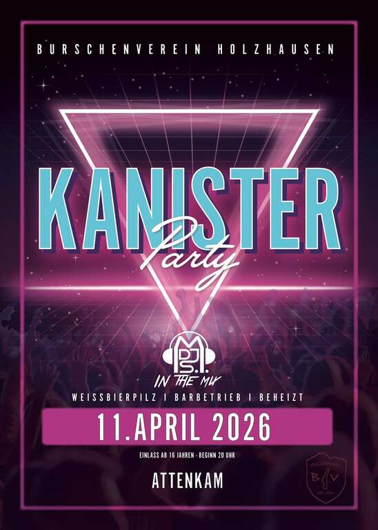 Kanisterparty-Attenkam-20Uhr-2026-04-11
