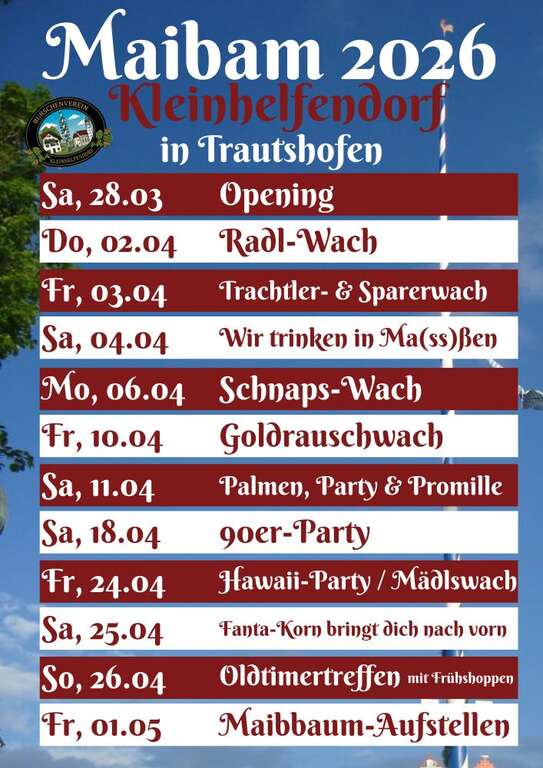 Maibaumstüberl Kleinhelfendorf