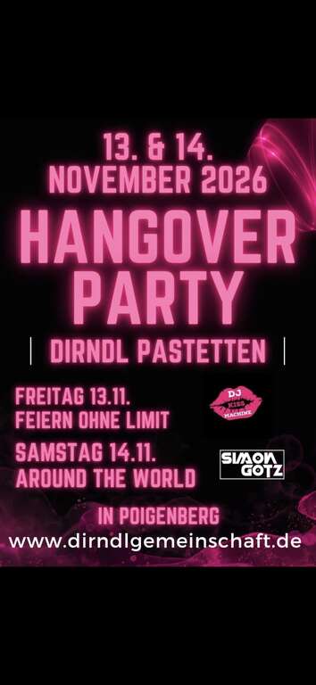 Hangover-Party-Poigenberg-bei-Pastetten-Dirndl-Pastetten-2026-11-13 Hangover-Party-Poigenberg-bei-Pastetten-Dirndl-Pastetten-2026-11-13