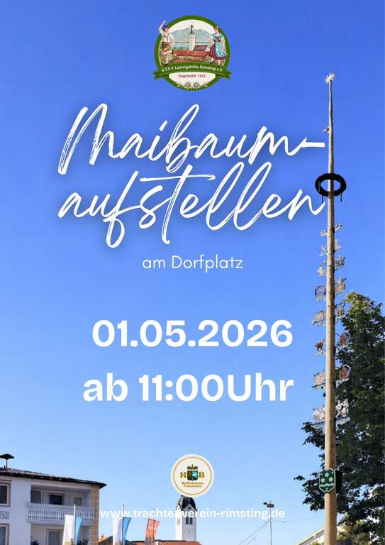Maibaum-aufstellen-Rimsting-GTEV-Ludwigshöhe-Rimsting-2026-05-01