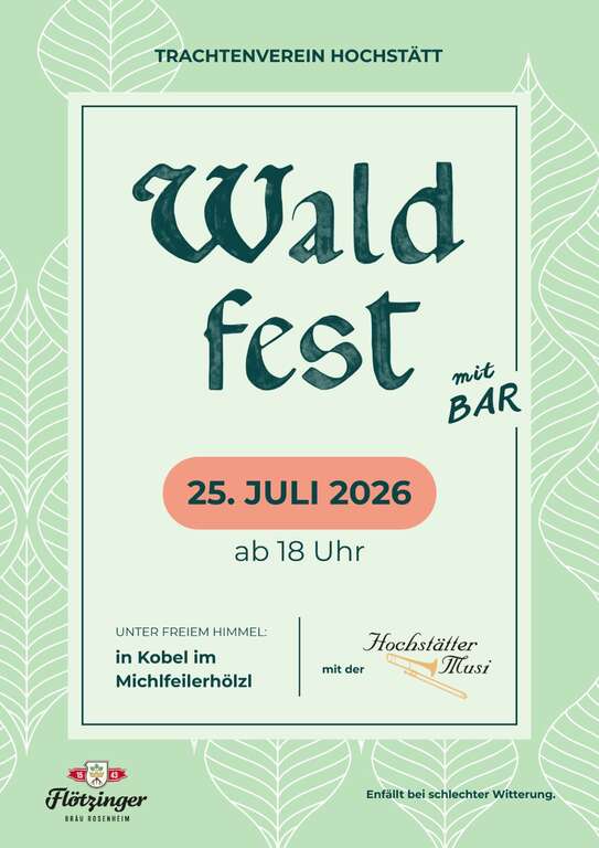Waldfest-Michlfeiler-Hölzl-Kobel-Trachtenverein-Hochstätt-2026-07-25