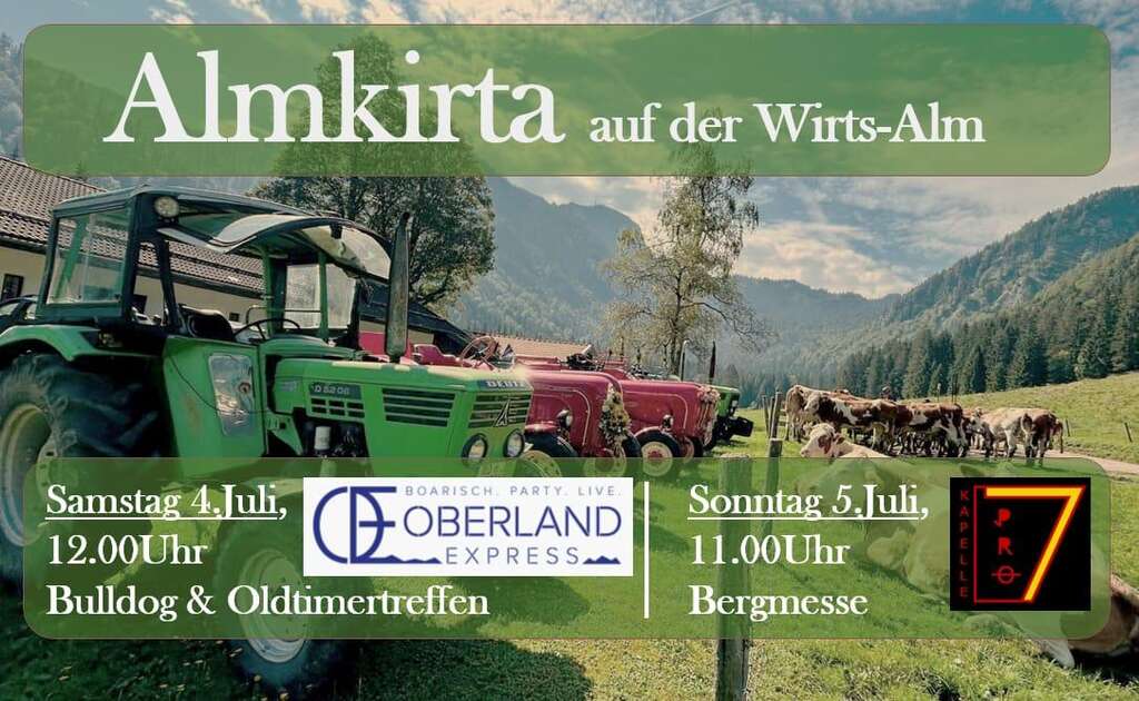 Almkirta-auf-da-Wirts-Alm-im-Jenbachtal-Bad-Feilnbach-Bulldog---Oldtimertreffen-2026-07-04