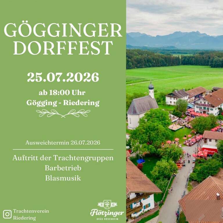 Gögginger-Dorffest-Gögging-bei-Riedering-Trachtenverein-Riedering-2026-07-25