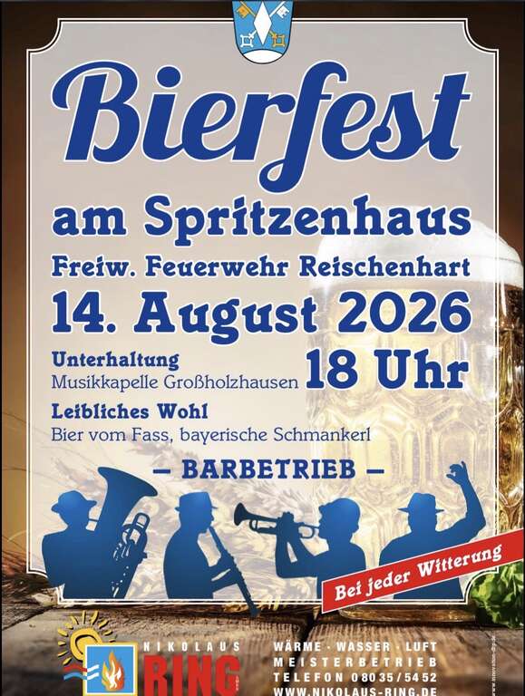 Feuerwehr-Bierfest-Feuerwehr-Reischenhart--2026-08-14 Feuerwehr-Bierfest-Feuerwehr-Reischenhart--2026-08-14