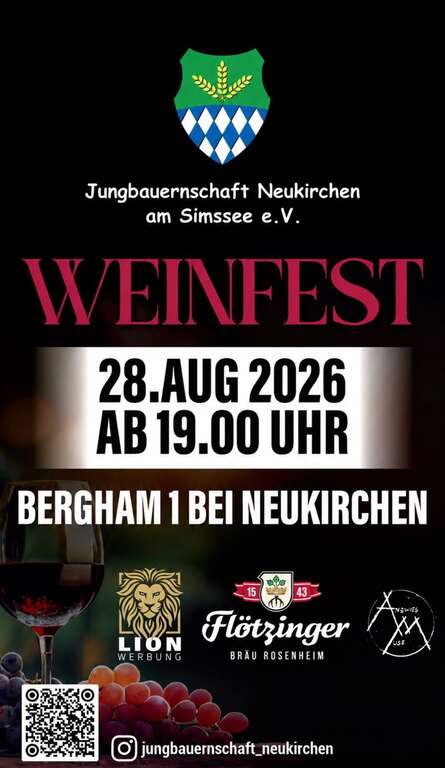 Weinfest-Neukirchen-am-Simssee-Bergham-183083-Riedering-Jungbauernschaft-Neukirchen-2026-08-28 Weinfest-Neukirchen-am-Simssee-Bergham-183083-Riedering-Jungbauernschaft-Neukirchen-2026-08-28
