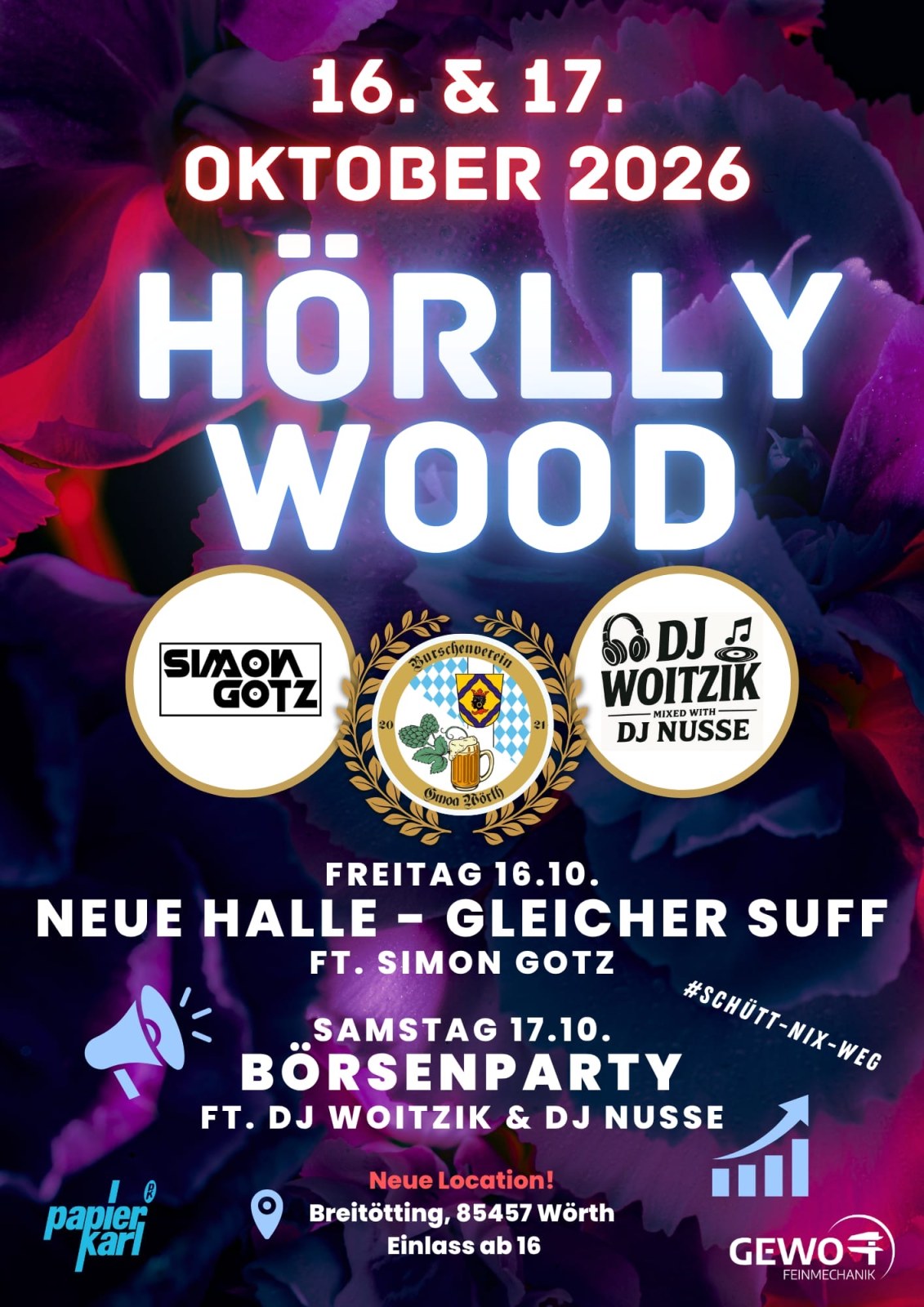 HOeRLLYWOOD-Neue-Halle-Gleicher-Suff-Hoerlkofen-Burschenverein-Gmoa-Woerth-2026-10-16